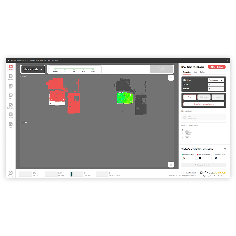 Auto Mounting Vision System